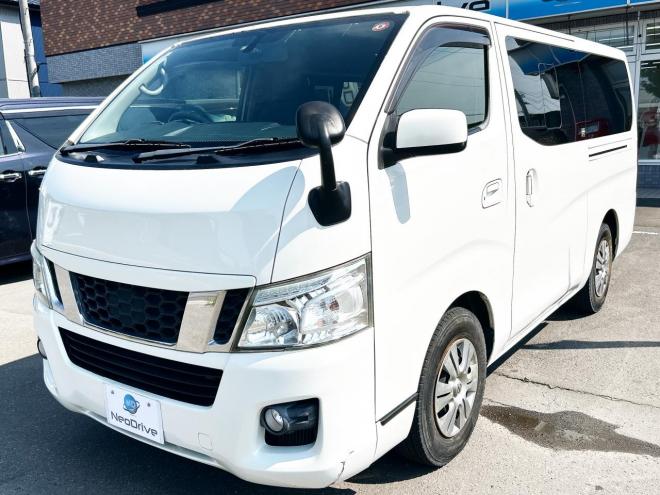 キャラバンバン5Dバン2.5DTプレミアムGXロング 4WD　ローンが不安な方＜優遇ローン＞両側スライド　寒冷地　プッシュ　社外ナビ