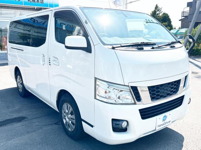 キャラバンバン5Dバン2.5DTプレミアムGXロング 4WD　ローンが不安な方＜優遇ローン＞両側スライド　寒冷地　プッシュ　社外ナビ