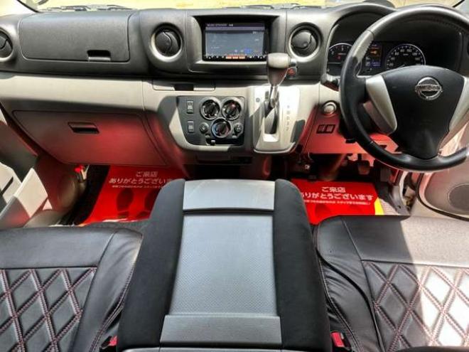 キャラバンNV350 2.5 ライダー プレミアムGX ロングボディ ディーゼルターボ 4WD　純正ナビ/フルセグ/後席モニタ/社外アルミ 2500