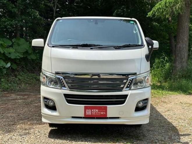 キャラバンNV350 2.5 ライダー プレミアムGX ロングボディ ディーゼルターボ 4WD　純正ナビ/フルセグ/後席モニタ/社外アルミ 2500