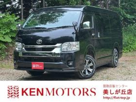 ハイエース　2.7 GL ロング ファインテックツアラー 4WD　ワンオーナー/ETC/社外ナビ/Bカメラ/10人乗 2700