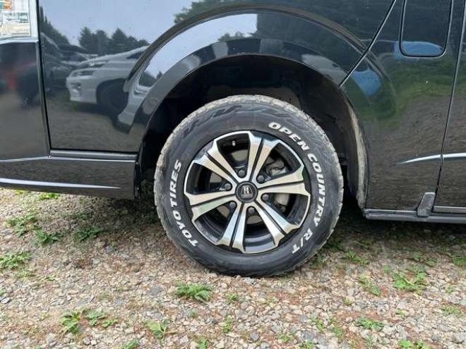 ハイエース2.7 GL ロング ファインテックツアラー 4WD　ワンオーナー/ETC/社外ナビ/Bカメラ/10人乗 2700