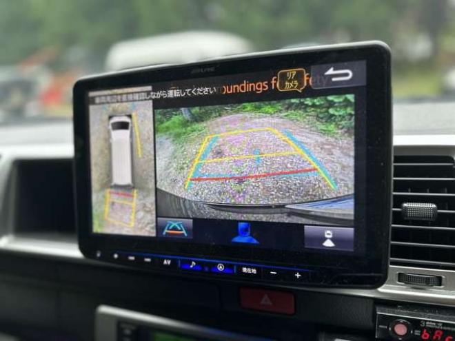 ハイエース2.7 GL ロング ファインテックツアラー 4WD　ワンオーナー/ETC/社外ナビ/Bカメラ/10人乗 2700