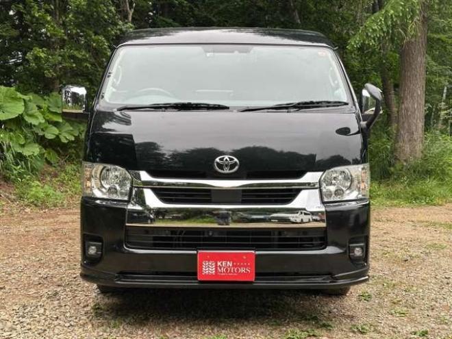 ハイエース2.7 GL ロング ファインテックツアラー 4WD　ワンオーナー/ETC/社外ナビ/Bカメラ/10人乗 2700