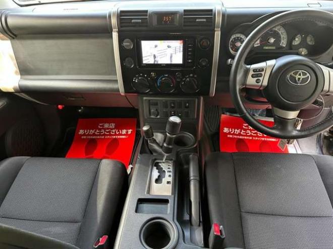 FJクルーザー4.0 ブラックカラーパッケージ 4WD　地デジナビ/Bカメラ/ドラレコ/ETC 4000