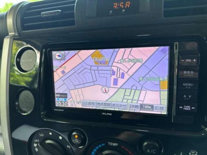 FJクルーザー4.0 ブラックカラーパッケージ 4WD　地デジナビ/Bカメラ/ドラレコ/ETC 4000