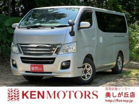 キャラバン　NV350 2.5 ライダー プレミアムGX ロングボディ ディーゼルターボ 4WD　社外ナビ/Bカメラ/ETC/リアヒーター 2500