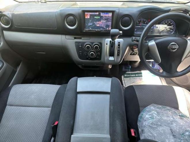 キャラバンNV350 2.5 ライダー プレミアムGX ロングボディ ディーゼルターボ 4WD　社外ナビ/Bカメラ/ETC/リアヒーター 2500