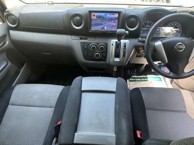 キャラバンNV350 2.5 ライダー プレミアムGX ロングボディ ディーゼルターボ 4WD　社外ナビ/Bカメラ/ETC/リアヒーター 2500