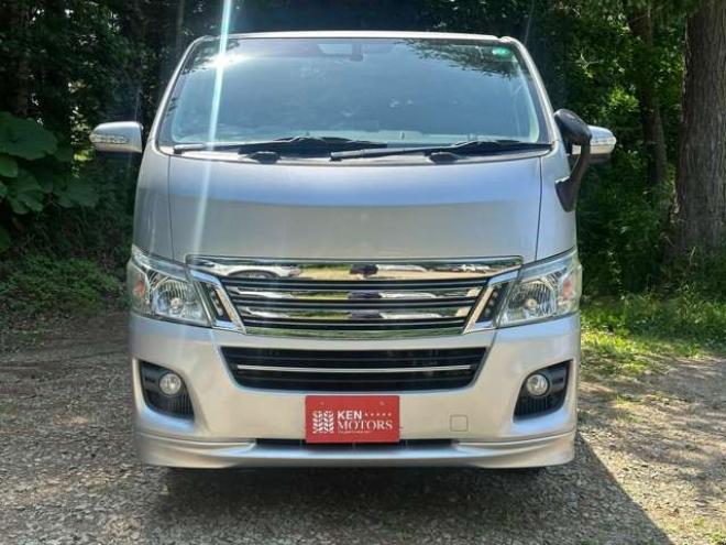 キャラバンNV350 2.5 ライダー プレミアムGX ロングボディ ディーゼルターボ 4WD　社外ナビ/Bカメラ/ETC/リアヒーター 2500