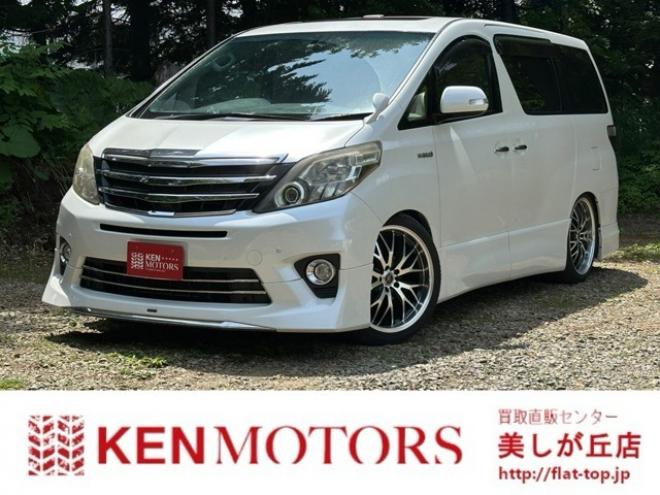 アルファードハイブリッド2.4 SR 4WD　純正ナビ/Bカメラ/両側パワスラ/ドラレコ 2400