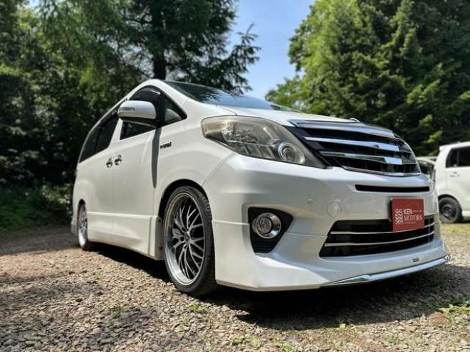 アルファードハイブリッド2.4 SR 4WD　純正ナビ/Bカメラ/両側パワスラ/ドラレコ 2400
