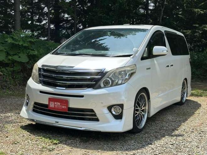 アルファードハイブリッド2.4 SR 4WD　純正ナビ/Bカメラ/両側パワスラ/ドラレコ 2400