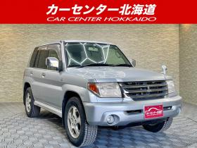 パジェロio　2.0アクティブフィールドEDナビ 4WD 5年保証 MT 寒冷地仕様 車検整備2年付 修復歴無