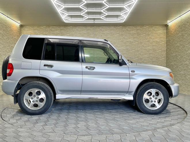 パジェロio2.0アクティブフィールドEDナビ 4WD 5年保証 MT 寒冷地仕様 車検整備2年付 修復歴無