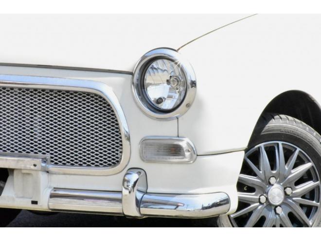 ミラジーノ４WD　本州仕入　委託販売　社外グリル　オリジナルウッドパネル