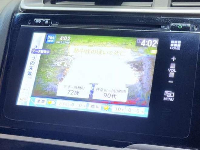 フィット1.5 ハイブリッド Fパッケージ 4WD　下廻防錆TVナビBカメエンスタETC 1500