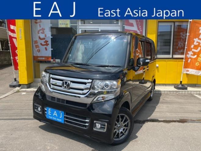 N-BOXカスタムG ターボ Lパッケージ 4WD　1年保証/両Pスラ/BTフルセグ8インチBカメラ 660