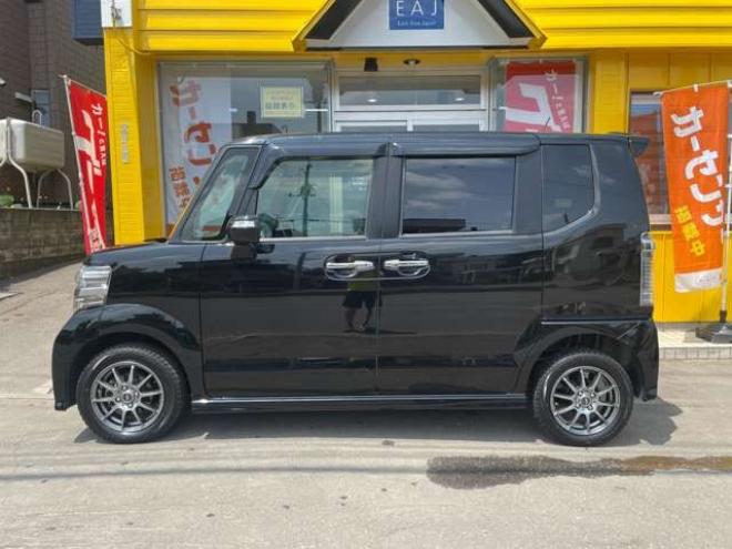 N-BOXカスタムG ターボ Lパッケージ 4WD　1年保証/両Pスラ/BTフルセグ8インチBカメラ 660