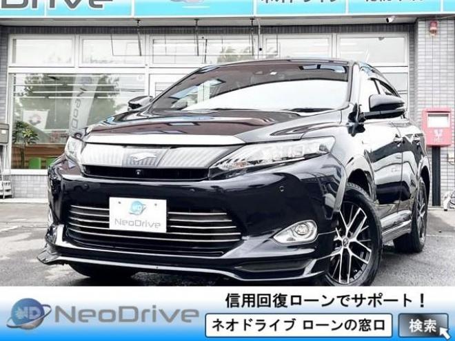 ハリアーハイブリッド2.5ハイブリッドE4プレミアムAdvanced 4WD　ローンが不安な方＜優遇ローン＞本州仕入　純正ナビ　TSS　フルセグTV 4WD