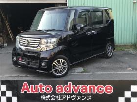 N-BOX　カスタムG Aパッケージ 4WD　レーダーブレーキ　Pドア　HIDエコアイドル 660