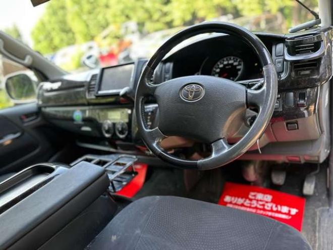 レジアスエース3.0 スーパーGL プライムセレクション ロングボディ ディーゼルターボ 4WD　記録簿/社外アルミ/ETC/手作りベッドキット 3000