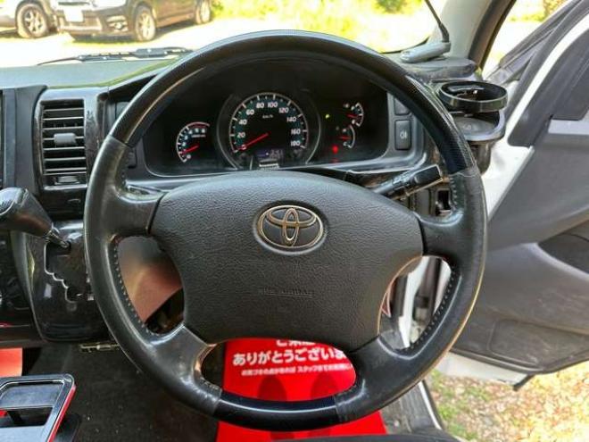 レジアスエース3.0 スーパーGL プライムセレクション ロングボディ ディーゼルターボ 4WD　記録簿/社外アルミ/ETC/手作りベッドキット 3000