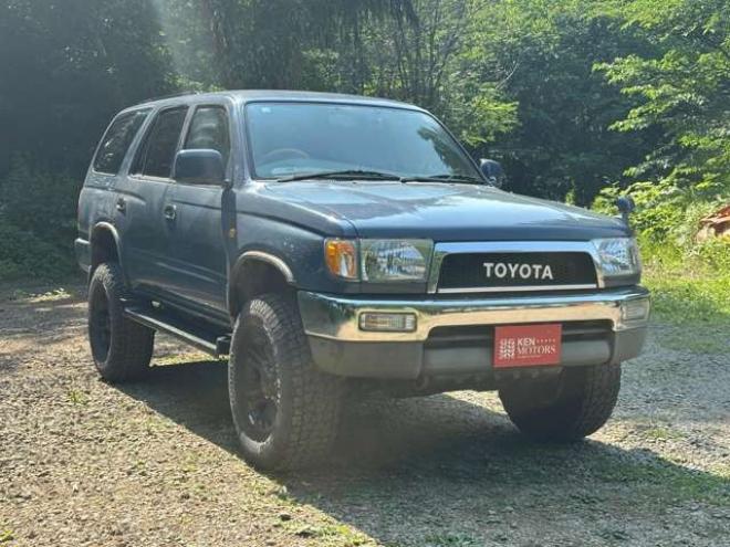 ハイラックスサーフ2.7 SSR-V ワイドボディ 4WD　社外ハンドル/ドラレコ/全塗装済/リフトUP 2700