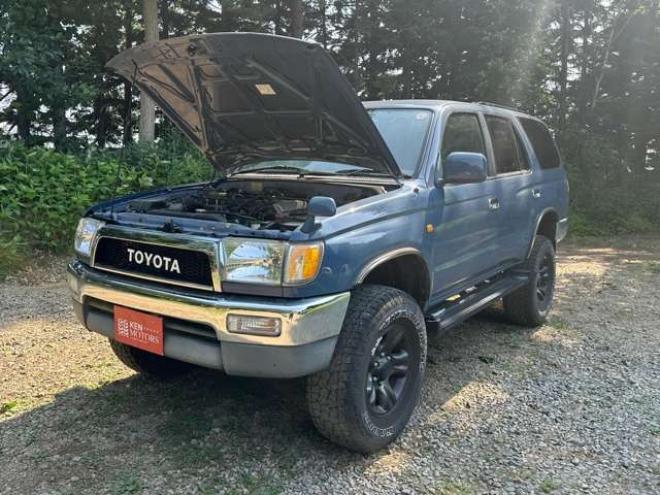 ハイラックスサーフ2.7 SSR-V ワイドボディ 4WD　社外ハンドル/ドラレコ/全塗装済/リフトUP 2700