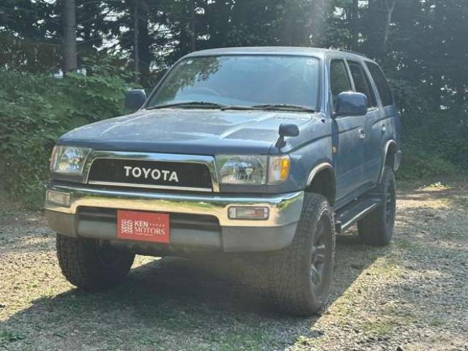ハイラックスサーフ2.7 SSR-V ワイドボディ 4WD　社外ハンドル/ドラレコ/全塗装済/リフトUP 2700