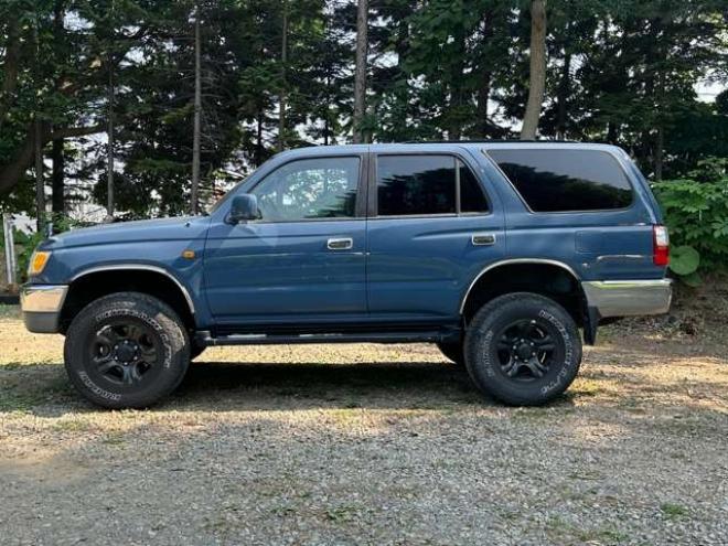 ハイラックスサーフ2.7 SSR-V ワイドボディ 4WD　社外ハンドル/ドラレコ/全塗装済/リフトUP 2700