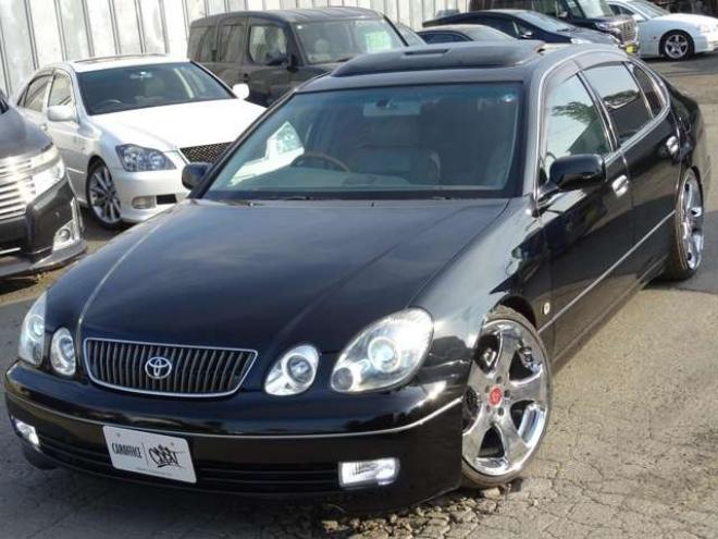 アリスト3.0 S300ウォールナットパッケージ　WORK19インチ・サンルーフ・革シート 2WD 3000