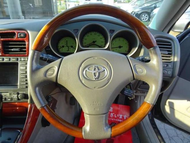 アリスト3.0 S300ウォールナットパッケージ　WORK19インチ・サンルーフ・革シート 2WD 3000