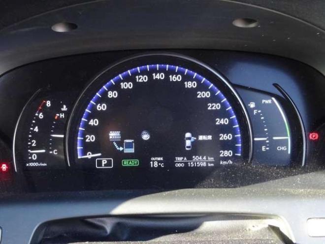 レクサスLSハイブリッド 600h 4WD　社外20AW・革・ウッドコンビ・バックカメラ 5000