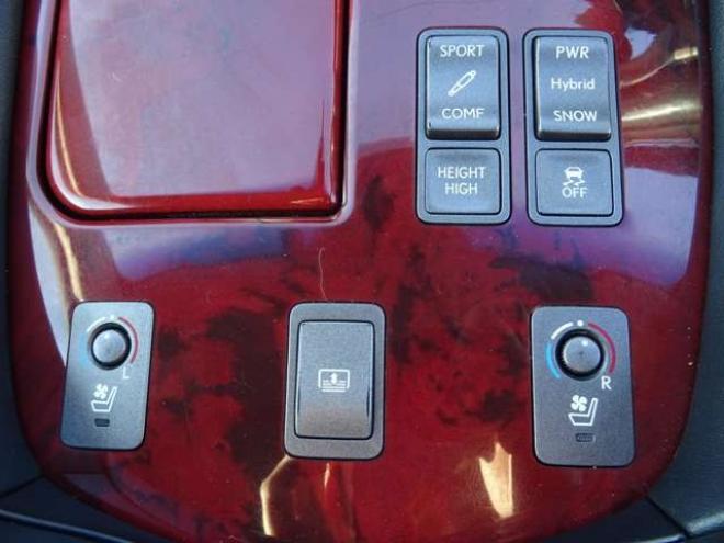 レクサスLSハイブリッド 600h 4WD　社外20AW・革・ウッドコンビ・バックカメラ 5000