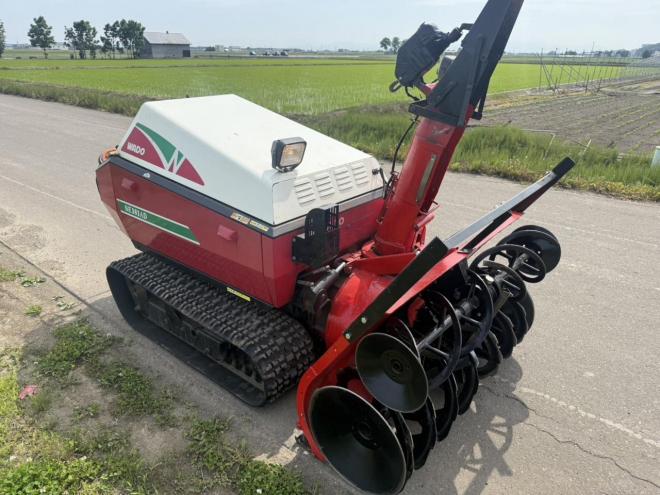 除雪機ワドー SE381AD 38馬力 大型ディーゼル除雪機 2段オーガ