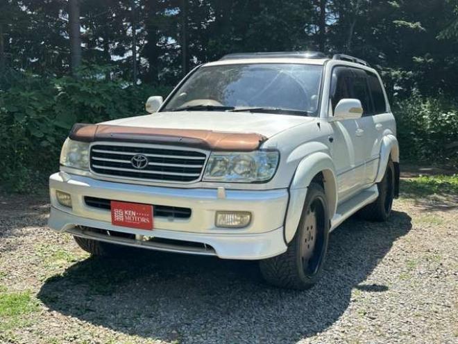 ランドクルーザー100 4.7 VXリミテッド Gセレクション 4WD　純正ナビ/エアロ/社外AW/ワイドスペーサー 4700