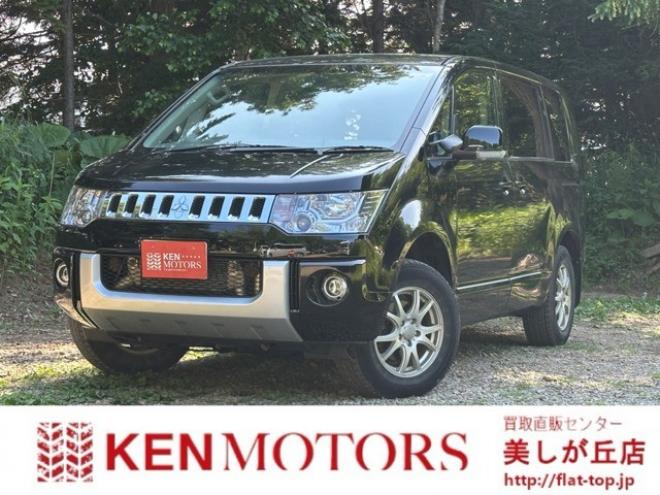 デリカD：5 2.2 D パワーパッケージ ディーゼルターボ 4WD　ワンオーナー/記録簿/社外ナビ/Bカメラ/ETC 2300