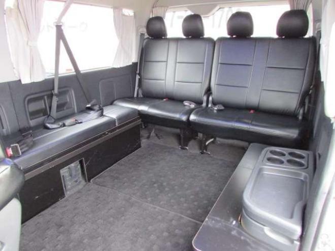 ハイエース2.7 GL ロング ミドルルーフ 4WD　ベッドキット/ETC/バックカメラ 2700