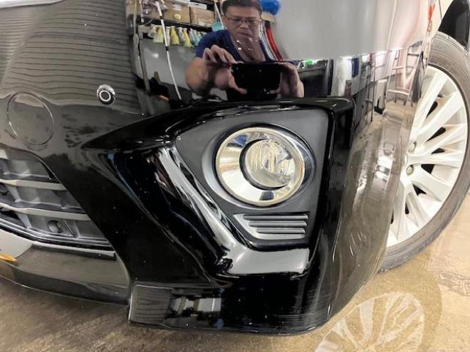 アルファード２４０Ｓ　後期型　本州仕入　禁煙車　ＷＡＫＯＳバリアスコーティング済　純正１８インチＡＷ　社外１６ＡＷ＋スタッドレスタイヤ付　両側パワースライドドア　純正ＨＤＤナビ（フルセグ地デジ　ＤＶＤ再生　Ｂｌｕｅｔｏｏｔｈ）＋バックカメラ　コーナーセンサー　横滑り防止装置　ｎａｎｏｅ空気清浄　ＨＩＤ　ＥＴＣ 　タイミングチェーン 4WD 2400 5Dr