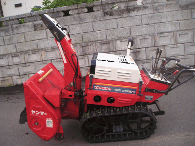 除雪機ヤンマー10馬力除雪機　ＹＳＲ－100ＤＸＥ　整備済み　即使用可　ガソリンエンジン