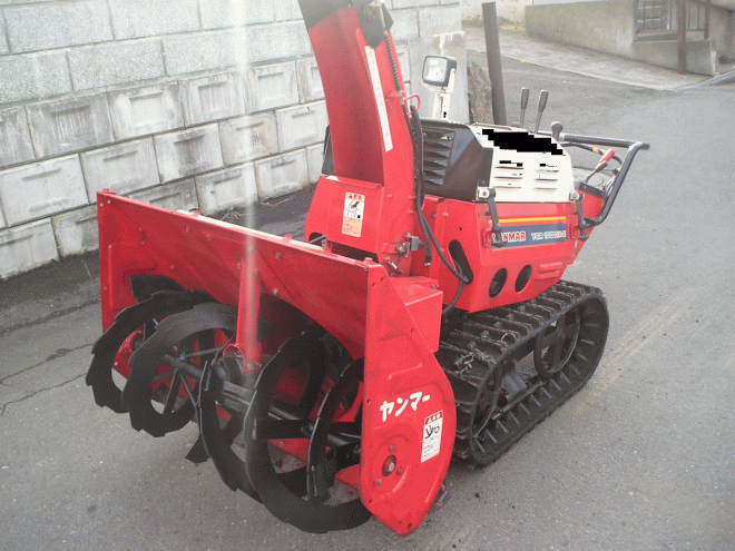 除雪機ヤンマー10馬力除雪機　ＹＳＲ－100ＤＸＥ　整備済み　即使用可　ガソリンエンジン