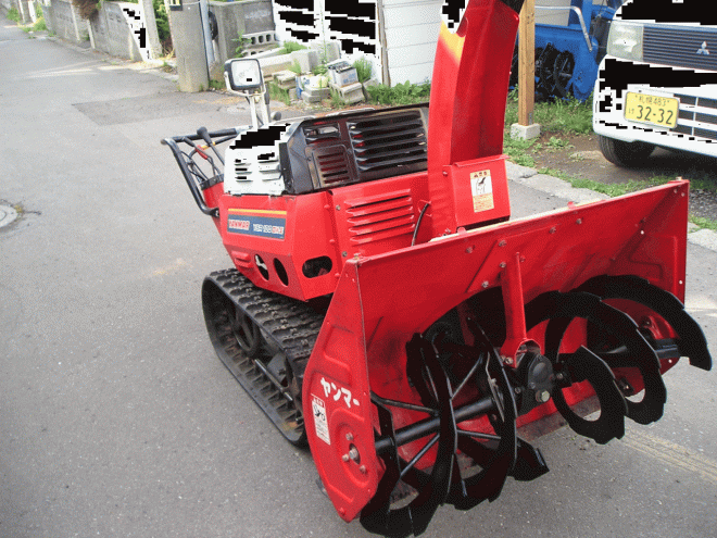 除雪機ヤンマー10馬力除雪機　ＹＳＲ－100ＤＸＥ　整備済み　即使用可　ガソリンエンジン
