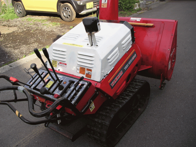 除雪機ヤンマー10馬力除雪機　ＹＳＲ－100ＤＸＥ　整備済み　即使用可　ガソリンエンジン