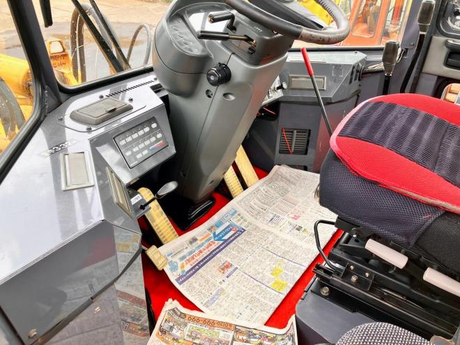 ホイールローダコマツ　中古　WA200-3　マルチプラウ