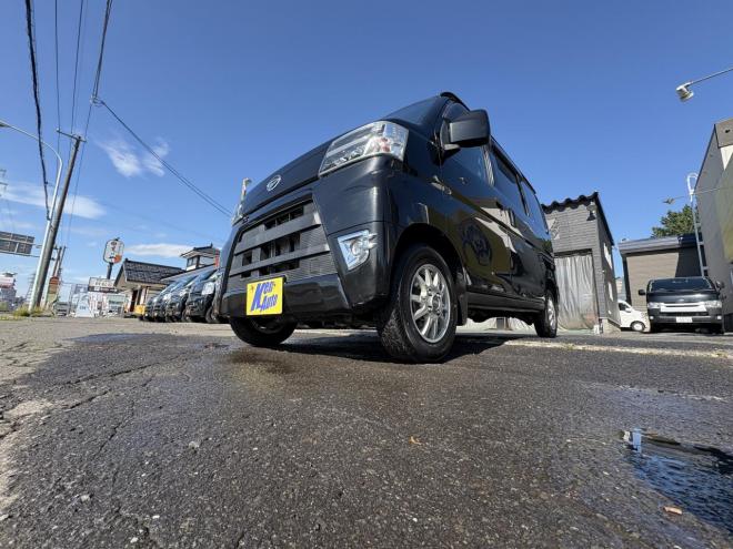 ハイゼットHIJET CARGO 4WD CRUSE TURBO sa3寒冷地仕様　リアヒーター　TURBO　スマアシ　VSC LEDヘッド　LEDフォグ　アイドリングストップ　Bluetoothフルセグナビ　電動格納　切替4WD　　エンジンオイル交換 4WD 660 ５Dr