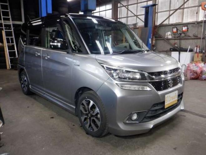 ソリオ1.2 バンディット ハイブリッド MV デュアルカメラブレーキサポート装着車 4WD　本州仕入・ナビ・TV・B/T・Bカメ・両側電動 1200