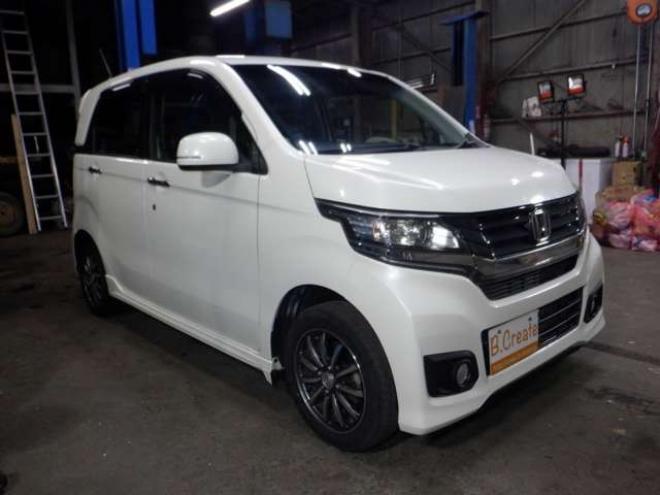 N-WGNG ターボパッケージ 4WD　本州仕入・ナビ・TV・Bカメ・ハーフレザー 660