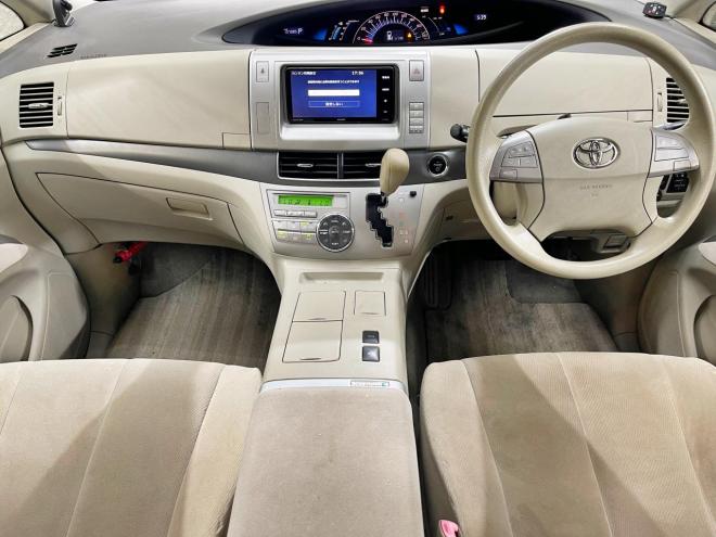 エスティマハイブリッド2.4X 4WD 5年保証 スマキー  パワスラ 夏冬タイヤ ナビTV Bカメ 寒冷地仕様 車検整備2年付 修復歴無