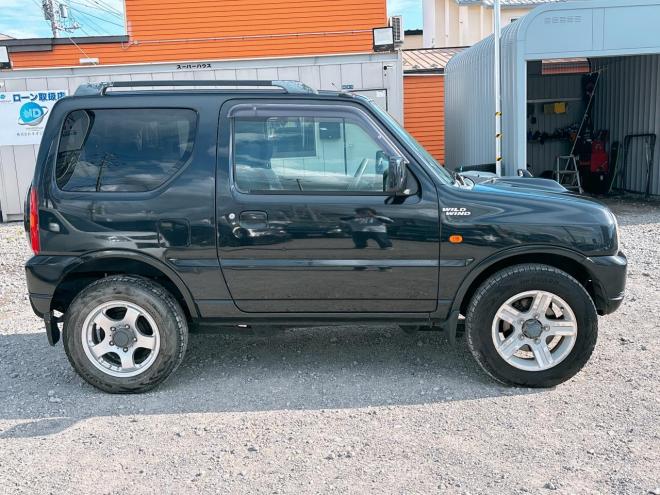 ジムニー660ワイルドウインド 4WD　ローンが不安な方＜優遇ローン＞1年保証　寒冷地仕様　フロントフォグ
